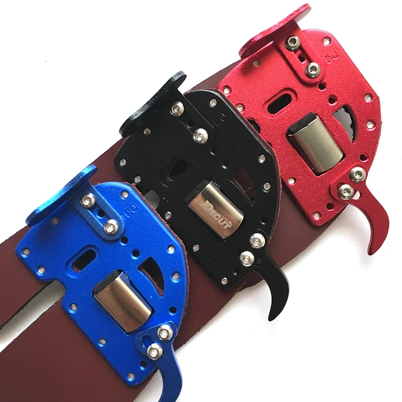 Pestaña de dedo de tiro con arco DECUT RUGB, Protector de dedo de tiro con arco izquierdo y derecho, almohadilla de protección, pestaña de guante para Protector de dedo de arco - imagen 2