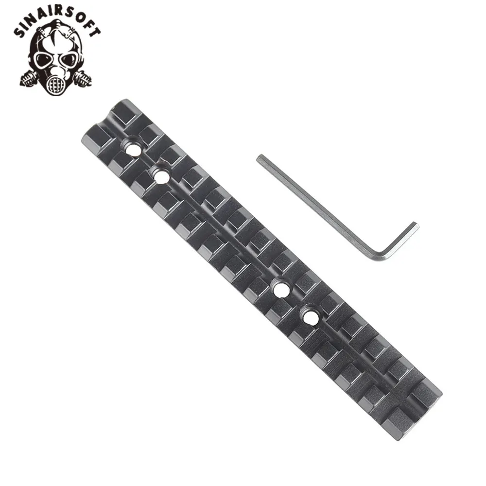 Adaptador Weaver Picatinny de 21mm con 4 agujeros y 13 ranuras, soporte para mira de Rifle para Mossberg modelo 500, accesorios de caza - imagen 3