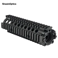 SHOOIN OPTICS Guardamanos táctico Quad Picatinny MK18 de aluminio