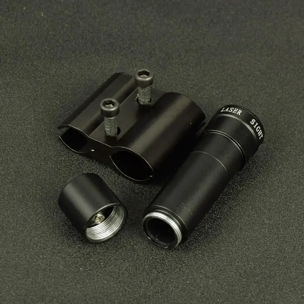 Mira telescópica láser de punto rojo táctico con montaje para Rifle Airsoft para tiro óptico de caza - imagen 3