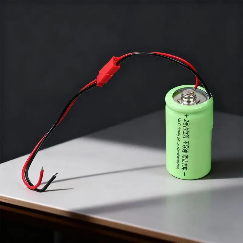 Reemplazo celda simulada LR14 C no conductora con juego conectores JST para electrónica K1KF - imagen 2