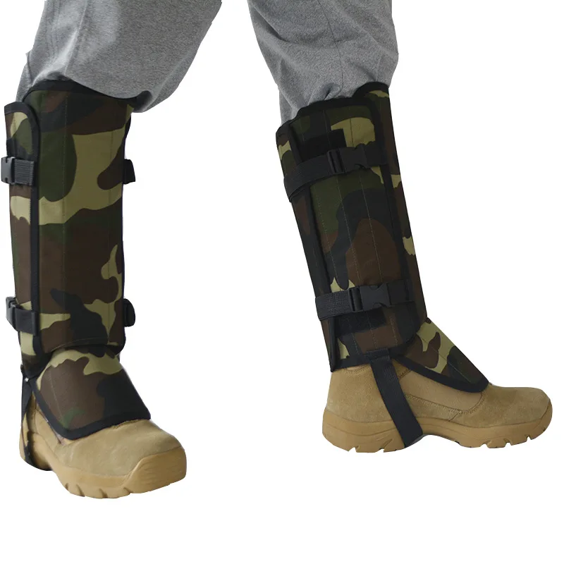 Polainas impermeables ajustables para exteriores, polainas antimordeduras, protectores de piernas a prueba de insectos para caza y senderismo - imagen 4