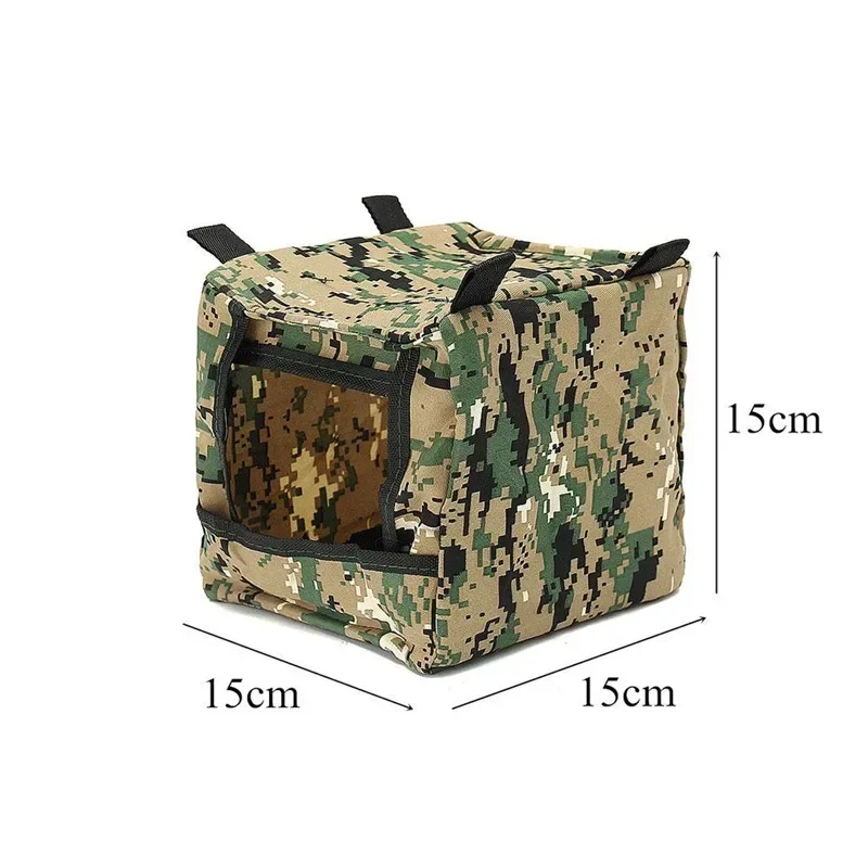 Caja de camuflaje plegable para tiro con arco, esparcidor de tirachinas para tiro en interiores y exteriores - imagen 3