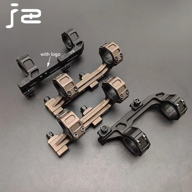 GEISS-montaje de alcance de una sola pieza de Metal, anillos de 25,4mm y 30mm, nivel de burbuja óptico para riel Picatinny de 20mm, accesorios tácticos de caza - imagen 2