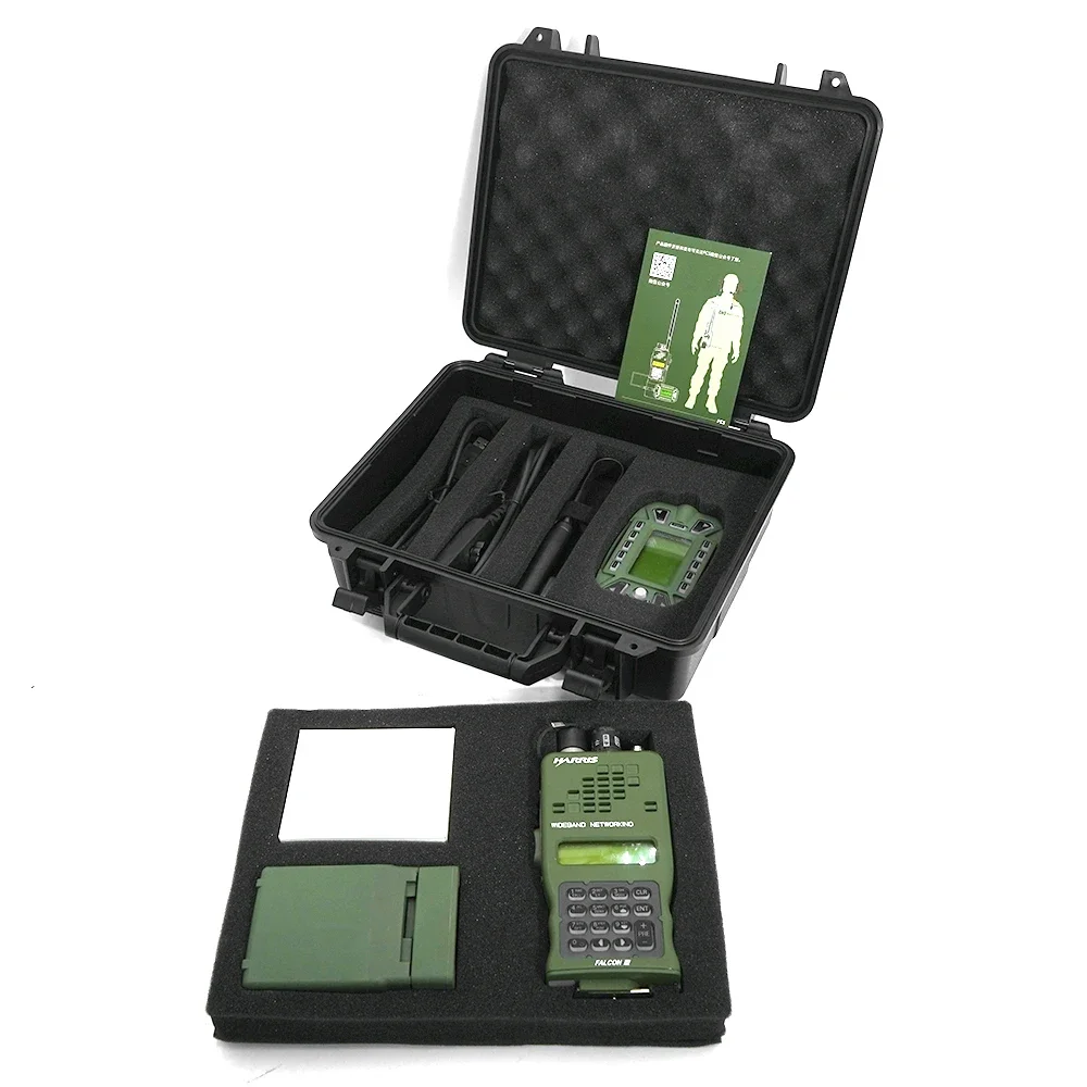 FCS-walkie-talkie táctico AN/PRC-152 (A), Radio de comunicación totalmente de Metal, dispositivo transceptor táctico KDU - imagen 2