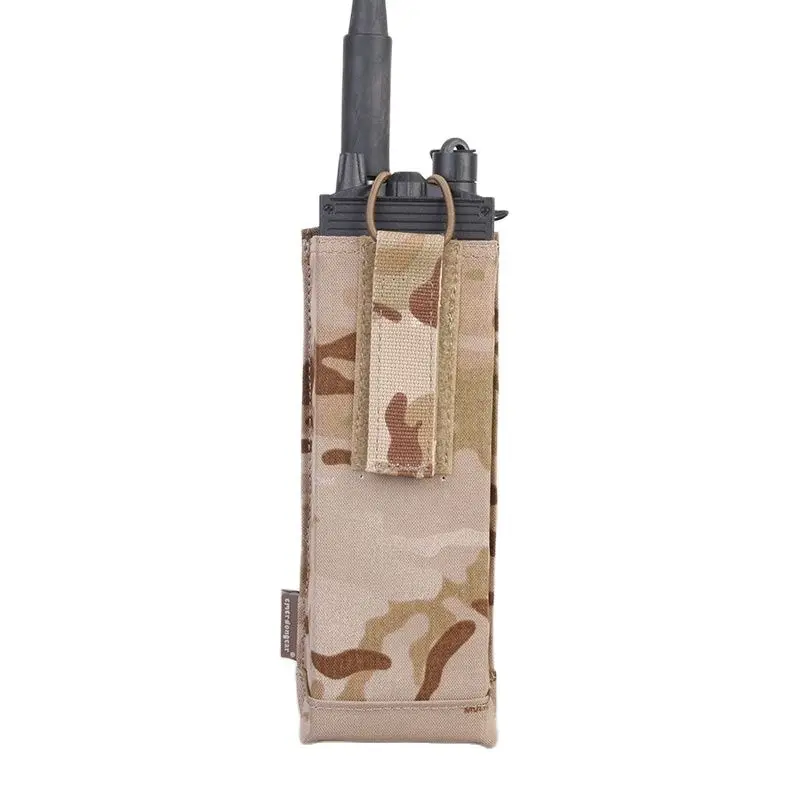 Emersongear para AVS estilo Radio bolsa para portador de placa JPC chaleco Walkie Talkie bolsas Panel caza Airsoft tiro al aire libre - imagen 2