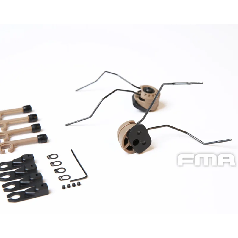 Riel táctico para casco FMA, soporte para auriculares FARA OTH, clip universal TB1292 - imagen 4