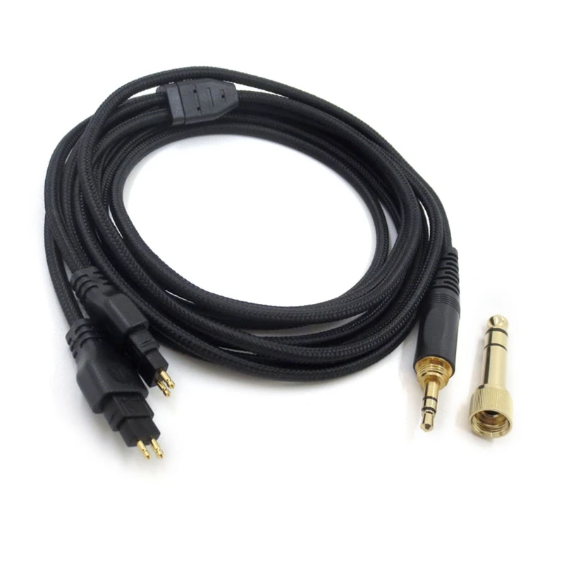 Cable auriculares para Sennheiser-HD580 HD600 HD650 HD660S, reparación Cable accesorios repuesto para K1KF - imagen 4