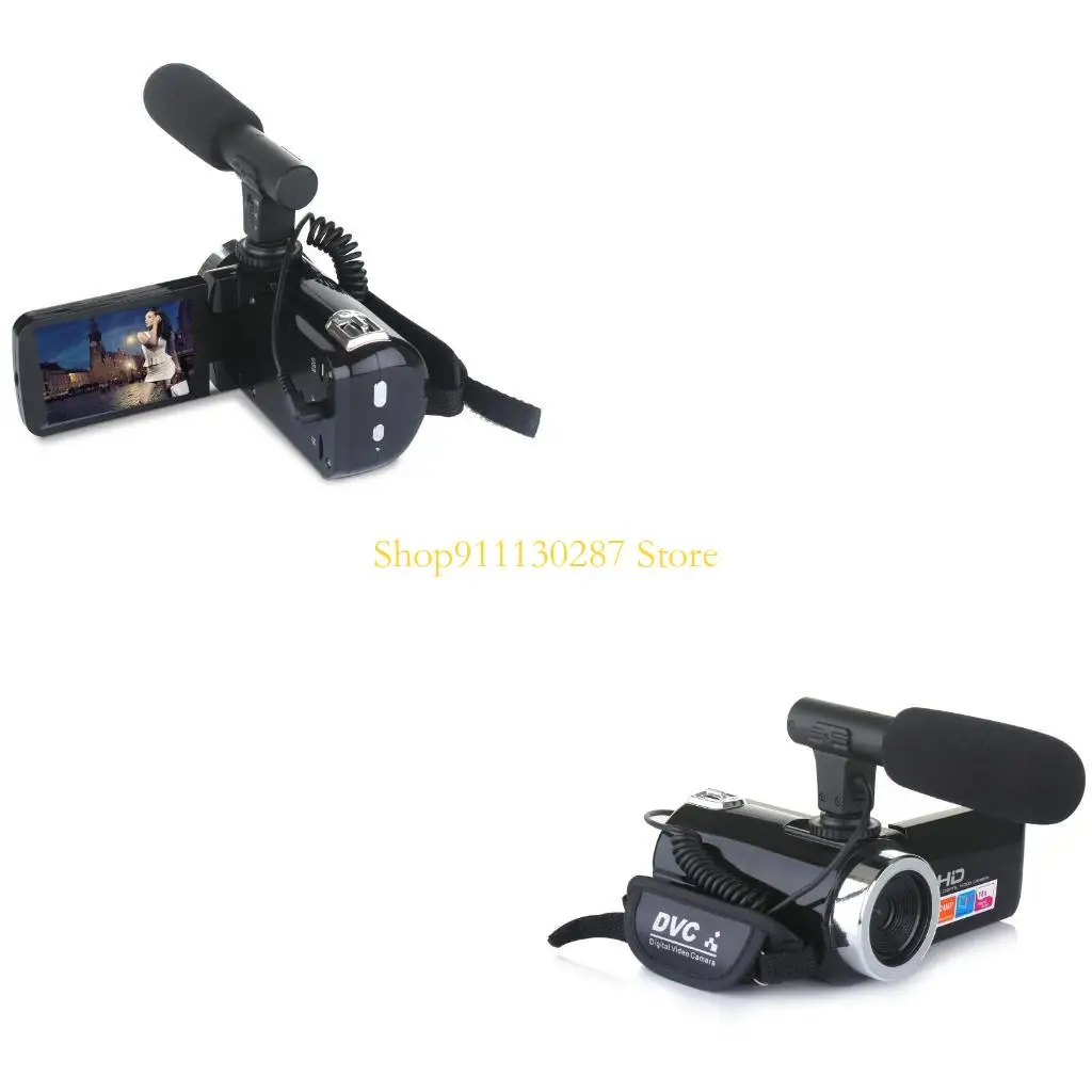 J1HC Videocámara profesional 24 Cámara vídeo digital Zoom digital 18x Visión nocturna