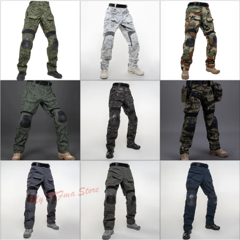 Pantalón de camuflaje táctico G3 para hombre al aire libre, pantalones de entrenamiento de combate Gen3, pantalones de caza