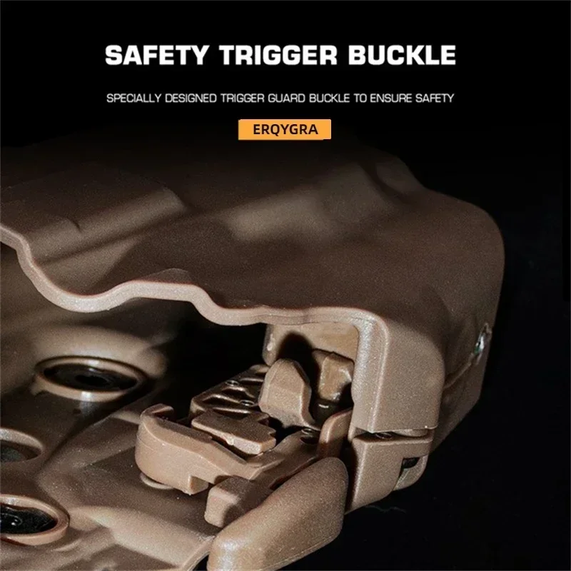 ERQYGRA-funda táctica Universal estándar * (83), accesorios del sistema Glock G17, revistas de caza, equipo deportivo de tiro Mag - imagen 3