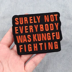 Parche termoadhesivo Panda Kung Fu – Ideal para mochilas y ropa
