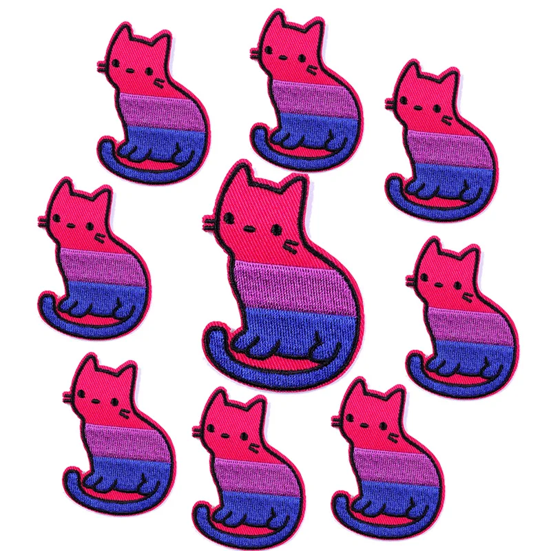 Prajna, 10 Uds., venta al por mayor, parche de Radio Rock, apliques de animales Hippie, parches bordados en ropa, parches DIY para ropa, pegatina - imagen 5