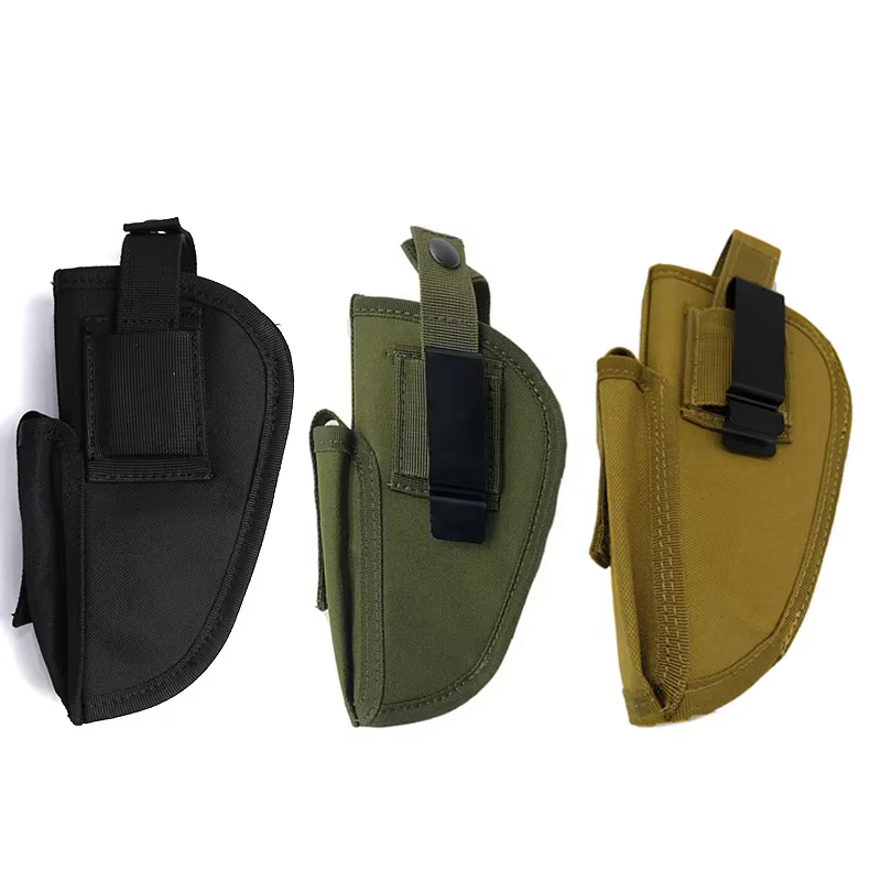 Funda táctica pistola Glock para cinturón con clip metálico - imagen 2