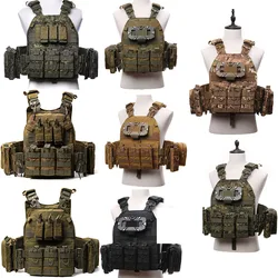 Chaleco multifuncional al aire libre equipo de juego de camuflaje chaleco de película y televisión de entrenamiento