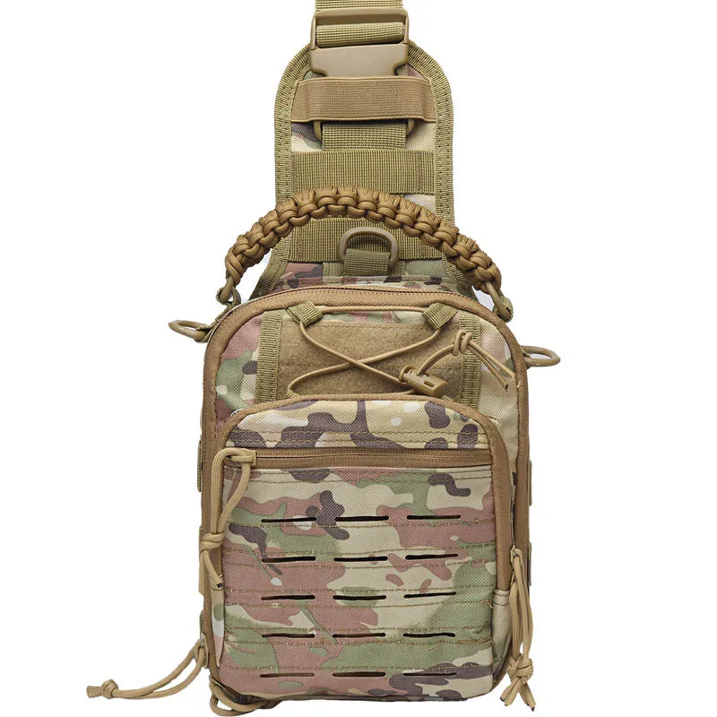1000D Montañismo al aire libre y senderismo bolso de hombro impermeable militar táctico Camping caza camuflaje bolso cruzado - imagen 5