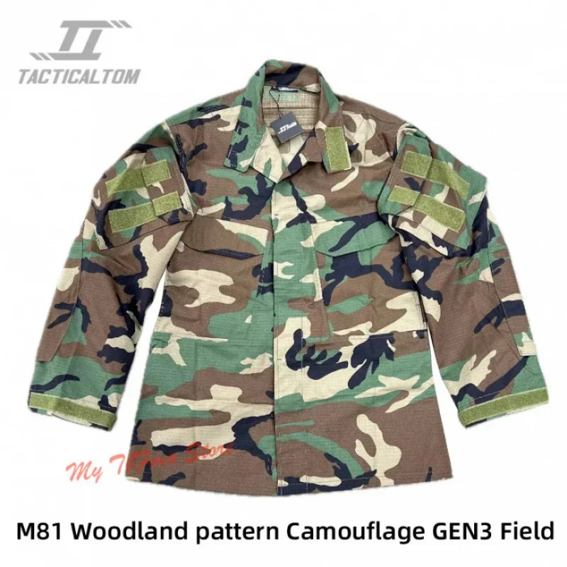 Chaqueta de entrenamiento táctica GEN3 de camuflaje de tigre del desierto al aire libre, chaqueta de manga larga G3, uniforme de combate de camuflaje de jungla nocturna del desierto - imagen 5