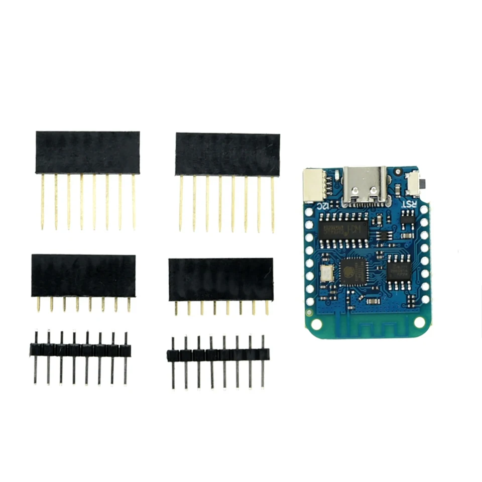 WEMOS D1 Mini V4.0.0 TYPE-C USB WIFI Placa de Internet de las cosas basada en ESP8266 4MB MicroPython Nodemcu Compatible con Arduino