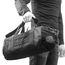 Bolsa táctica de lona bandolera – Multiusos para exteriores