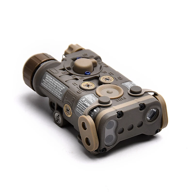 WADSN L3 NGAL Nylon táctico rojo verde azul IR linterna láser blanco LED luz estroboscópica Airsoft caza lámpara ajuste 20mm sistema de riel - imagen 4