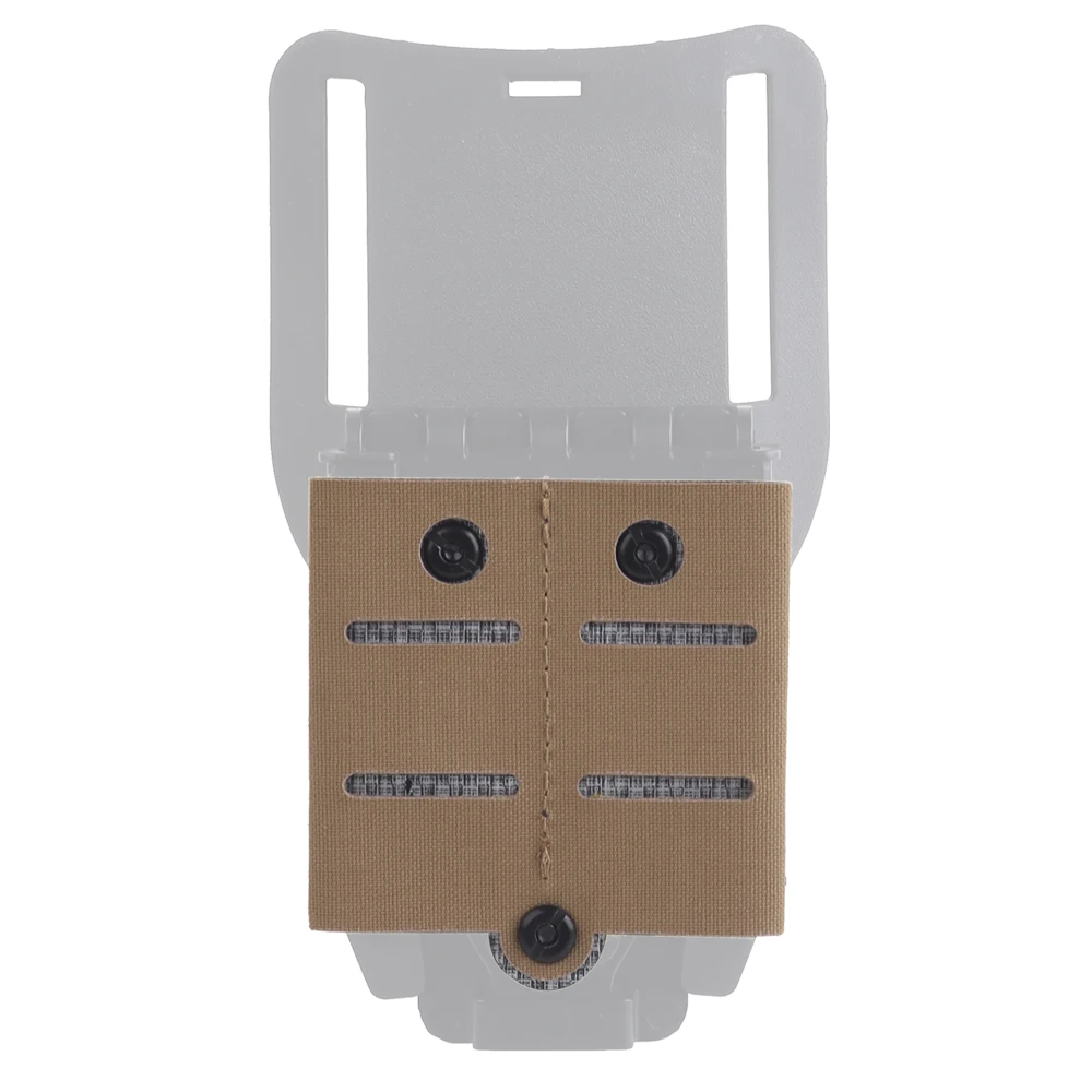 QLS-Sistema de liberación rápida, adaptador MOLLE para pistola táctica, caza, Airsoft, bolsa para revistas, bolsa AR Mag de 9mm, equipo de entrenamiento de tiro - imagen 4