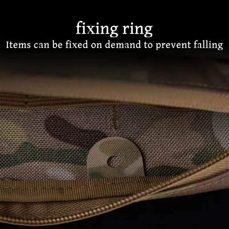 Bolsa universal transversal GP, bolsa de gestión para exteriores, plataforma de perforación en el pecho, chaleco portador, bolsa de herramientas de tejido de almacenamiento MOLLE - imagen 4