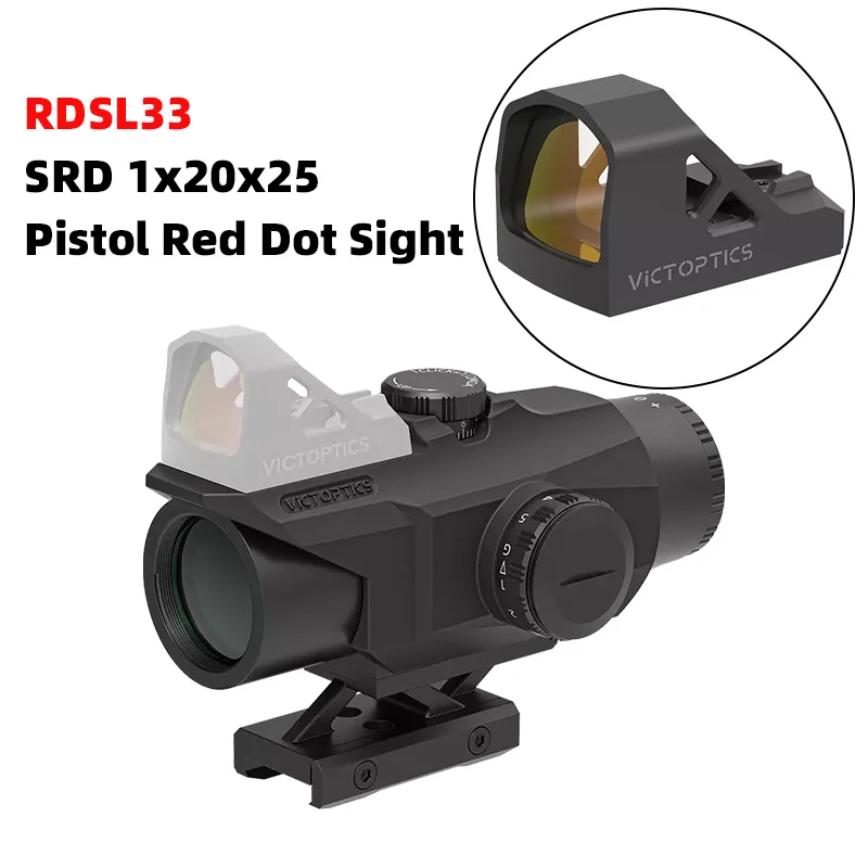 Victoptics-mira de prisma 4X32, retícula Bdc grabada para iluminación roja y verde.223/56, mira compacta para uso Ar y táctico - imagen 3