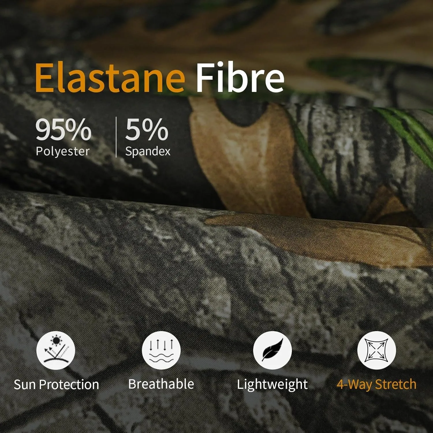 Ropa de caza, camiseta para hombre, uniforme de camuflaje de árbol simulado, ropa de caza, traje Ghillie, accesorios tácticos, ciego de verano - imagen 3