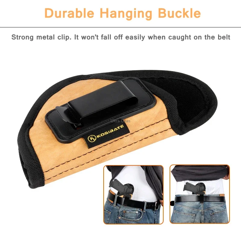 Funda táctica de caza oculta, funda para pistola IWB para Pequeño 380 Keltec Sig Sauer P238 S & W Bodyguard.380 Ruger LCP - imagen 5