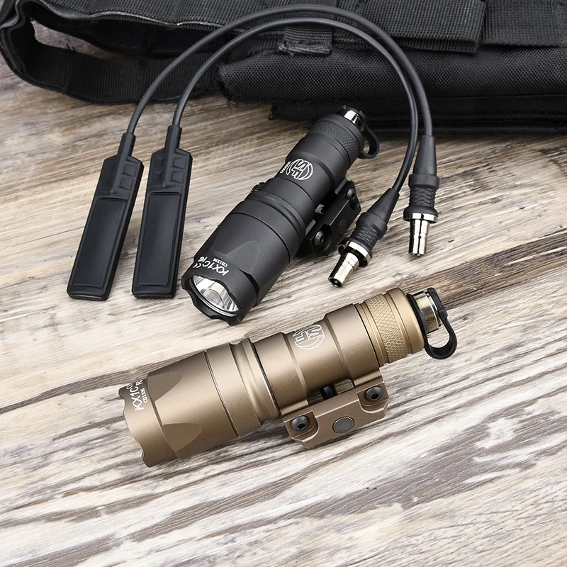 WADSN M300A linterna táctica LED blanco montaje Picatinny Surefire