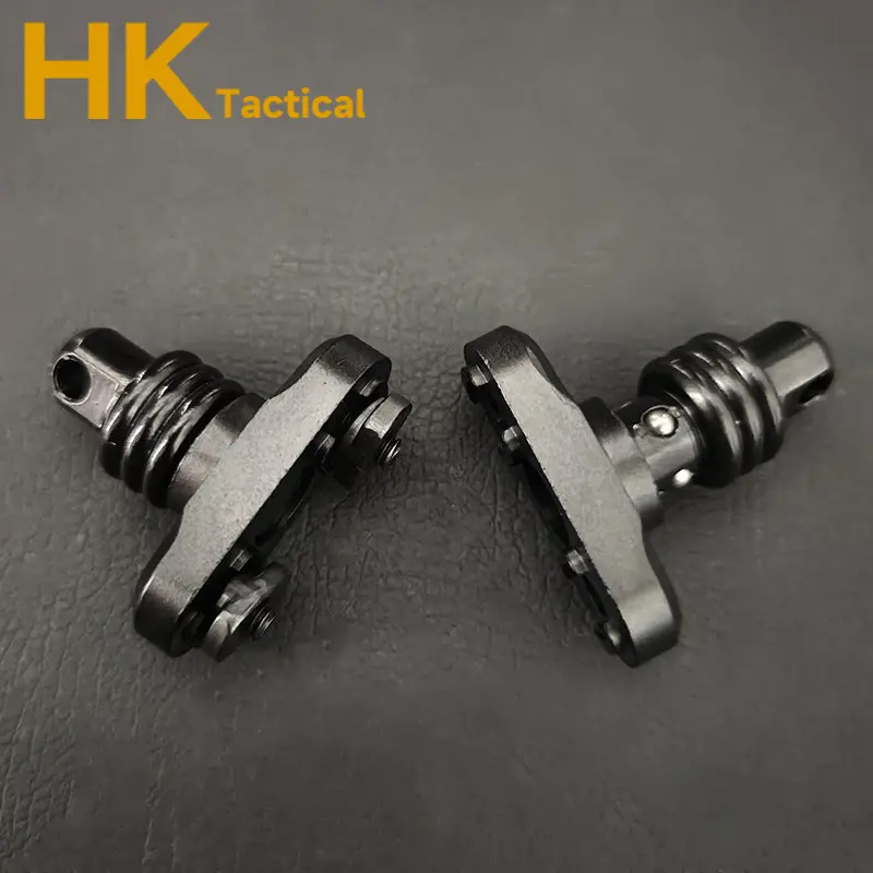 MLOK adaptador giratorio de montaje de eslinga de liberación rápida táctico, hebilla QD desmontable para riel Picatinny de 20mm, accesorios de caza Airsoft - imagen 3