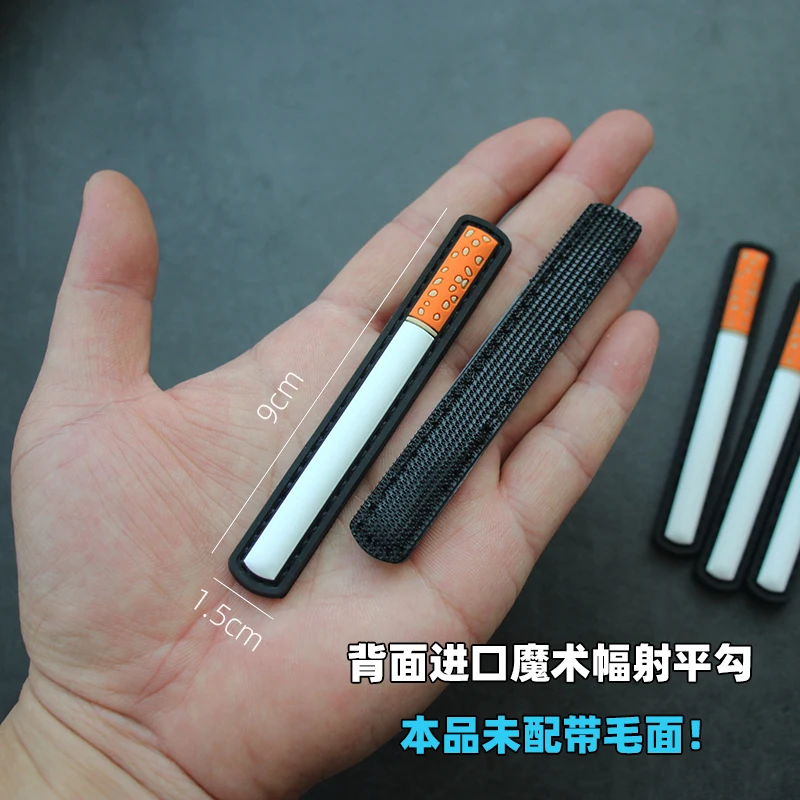 Accesorios para bolsas al aire libre, sello de goma creativo personalizado, insignia ligera de PVC, pegatina para bolsa - imagen 3