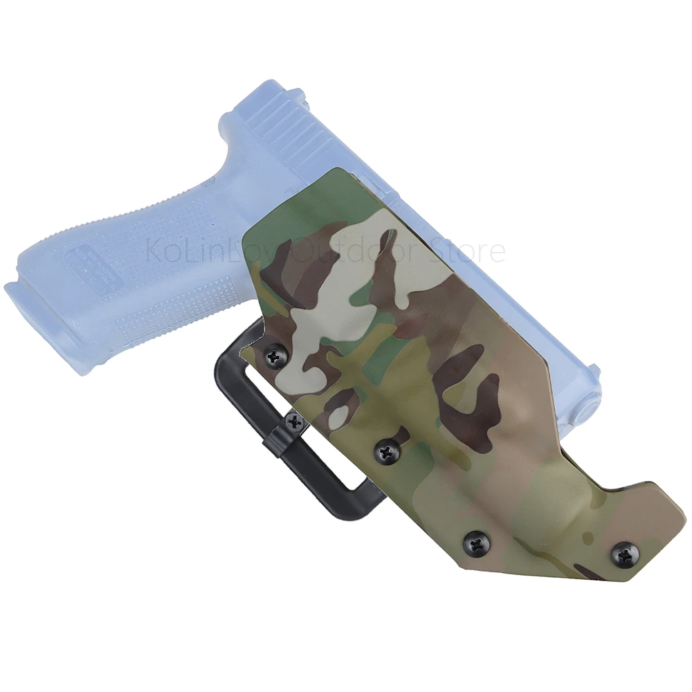 Funda táctica para linterna de X300U-A, Material ligero Kydex para Glock HK CZP, juegos de caza Airsoft CS, fundas de liberación rápida - imagen 3