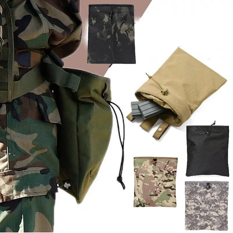 Bolsa grande Molle para revistas, riñonera de recuperación EDC, accesorios de caza al aire libre, bolsas con soporte magnético - imagen 5