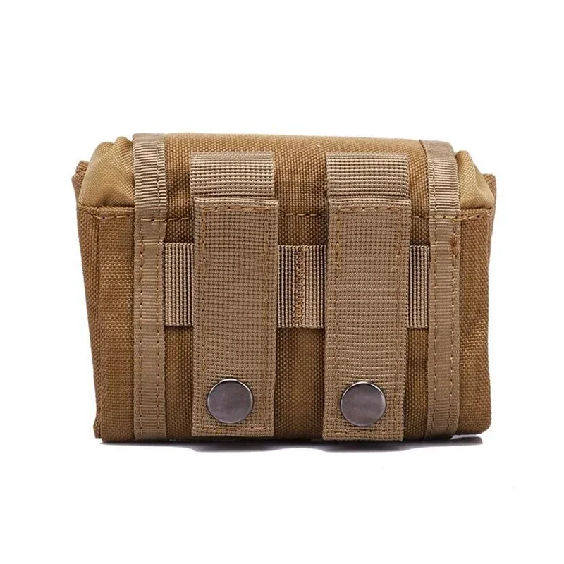 Bolsa de basura con cordón para revistas, bolsa táctica Molle ajustable para Paintball para deportes al aire libre - imagen 4