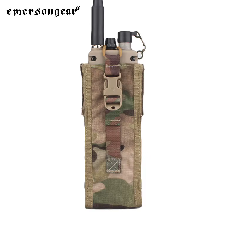 Emersongear táctico PRC 148/152 bolsa de Radio caza Paintball Airsoft combate Molle soporte de Radio Trekking Camping Nylon EM8350 - imagen 2