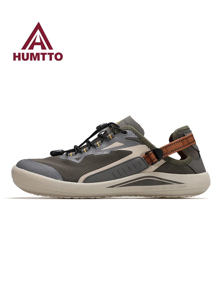 HUMTTO-zapatos de senderismo para hombre, botas de trekking transpirables informales para escalada al aire libre, zapatillas deportivas ligeras antideslizantes de primavera