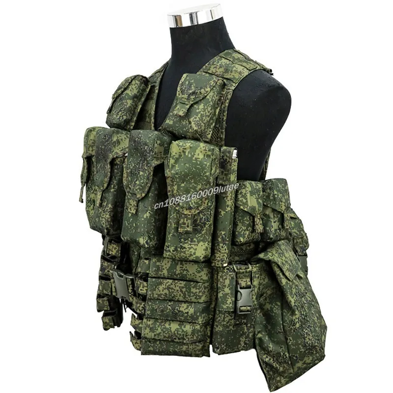 Chaleco táctico de 3. a generación 6sh117, portaherramientas de carga de combate del comandante pelotón, camuflaje EMR, equipo de transporte para caza al aire libre - imagen 5