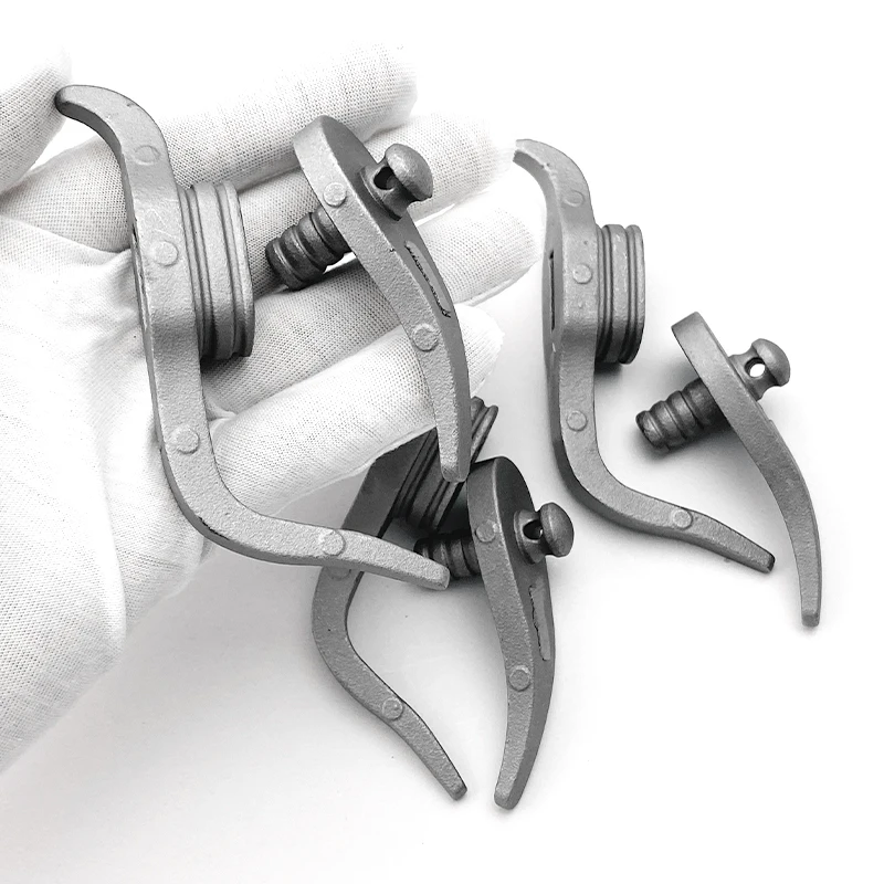 Juego de protectores de cuchillos con Cabeza de Acero, protección de mango para hacer herramientas de bricolaje, mango estampado, protector de mano, guantelete de embrión, fundición, 1 Juego - imagen 5