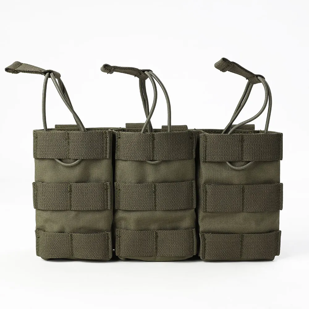 Emersongear-bolsa Triple para cargador, Panel de Rifle para caza, Airsoft, senderismo, combate al aire libre, nailon, 7,62mm, 762 - imagen 3
