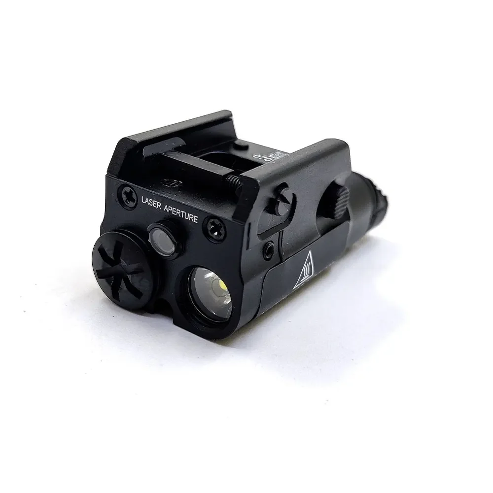SOTAC-GEAR XC2 linterna LED luz blanca + luz de explorador táctica la-ser roja ajuste de aluminio 20mm Picatinny caza Airsoft - imagen 5