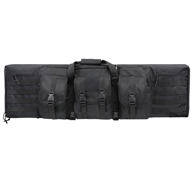 Bolsa táctica para pistola y Rifle pesado, funda de transporte para pistola de tiro, mochila de protección para caza al aire libre, bolsa de nailon para Airsoft con bolsa - imagen 3
