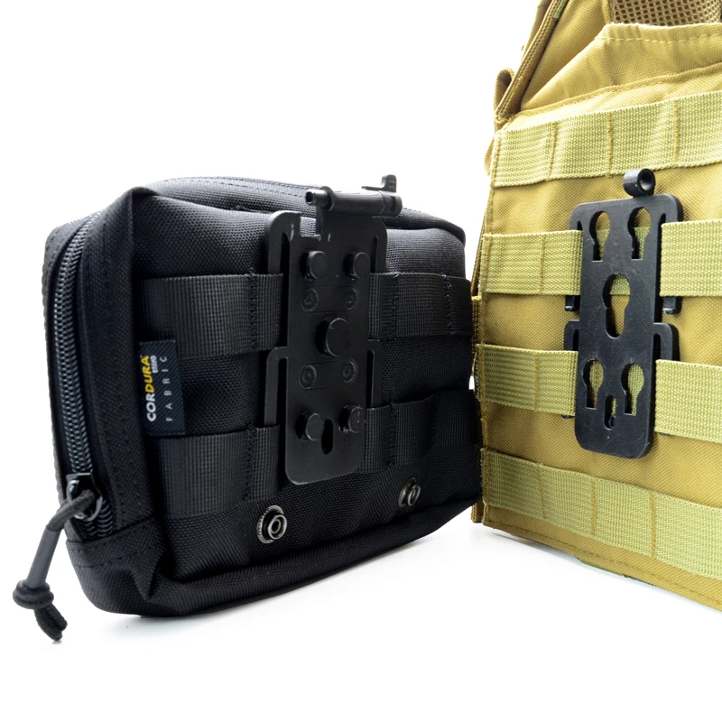 Placa de transferencia Modular Molle, chaleco táctico Molle, módulo de transferencia rápida, cinturón Molle, bloque de compromiso - imagen 5