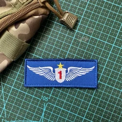 Parches bordados de pilotos de aviacion - insignias tacticas para ropa