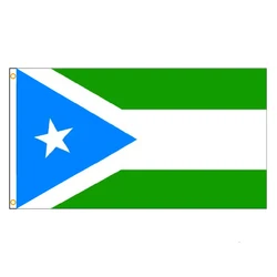 Bandera de poliéster Estado Maakhir para decoración coleccionista