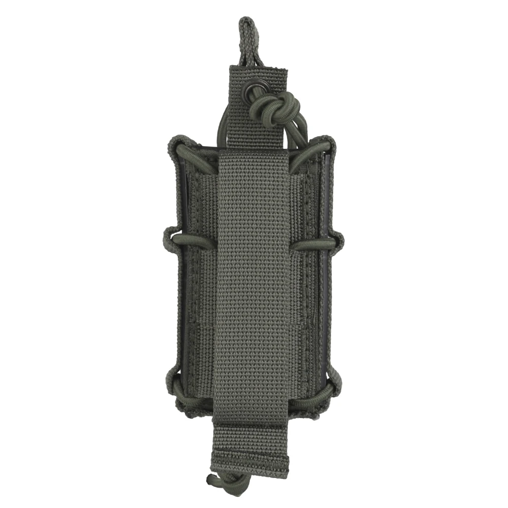 Bolsa compacta para revistas de pistola MR |   Diseño de perfil bajo compatible con MOLLE |   Para accesorios de equipos de caza