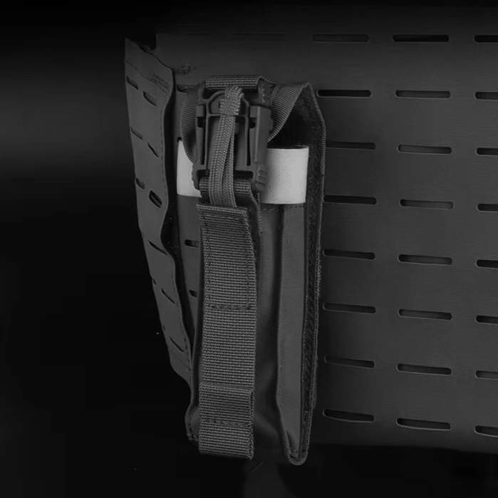 Bolsa de torniquete de liberación rápida, soporte de torniquete MOLLE, uso para portador de placa, aparejo de pecho, accesorios de caza - imagen 4