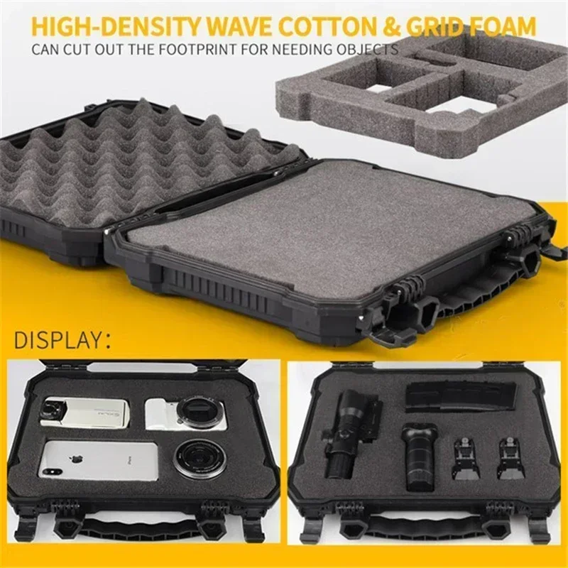 ERQYGRA-caja de herramientas de seguridad táctica, bolsa de 32cm, accesorios para sistema, equipo de tiro de caza, resistente al agua y al polvo, resistente al impacto - imagen 4