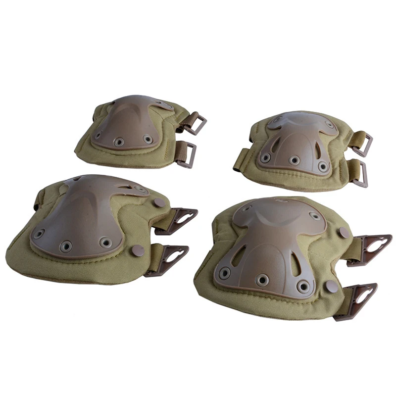 Rodilleras y coderas militares para deportes al aire libre, equipo de protección, suministros de entrenamiento táctico, ciclismo, montañismo, patinaje - imagen 5