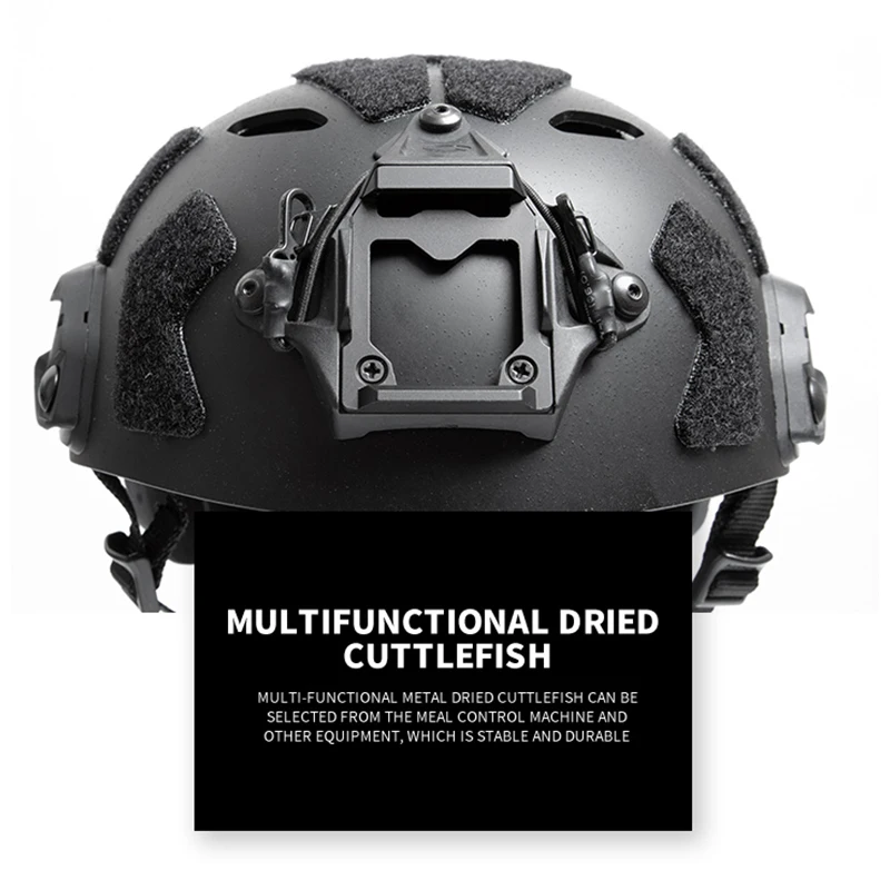 Casco SF perforado para exteriores, protector táctico, seguridad, anticaída y colisión, para montar - imagen 3